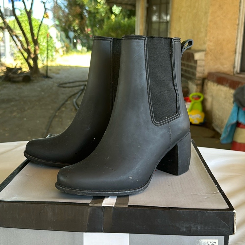 Jeffrey Campbell Heel Rain Boots